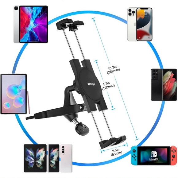 CD Slot Car Mount for iPads/Tablets/Phones - Picture 7 of 9